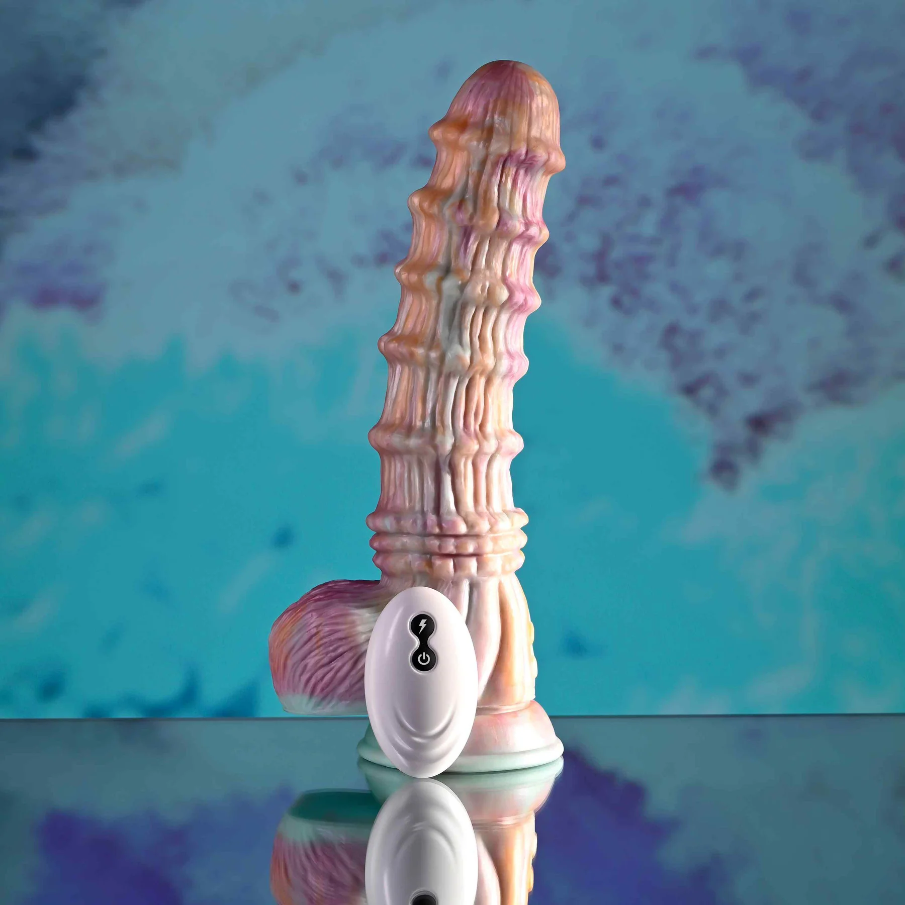 Fantasy Rechargeable Silicone Vibrating Dildo With Remote By Evolved Novelties - Image 16