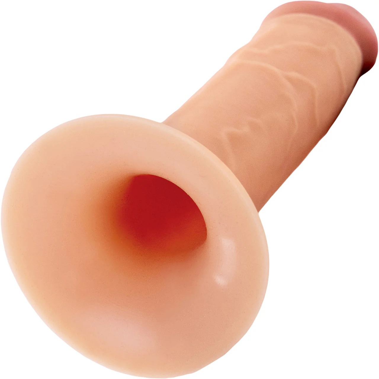 Fantasy X-tensions Elite 7" Hollow Silicone Strap-On Dual Density Dildo & Harness Kit - Vanilla - Image 2