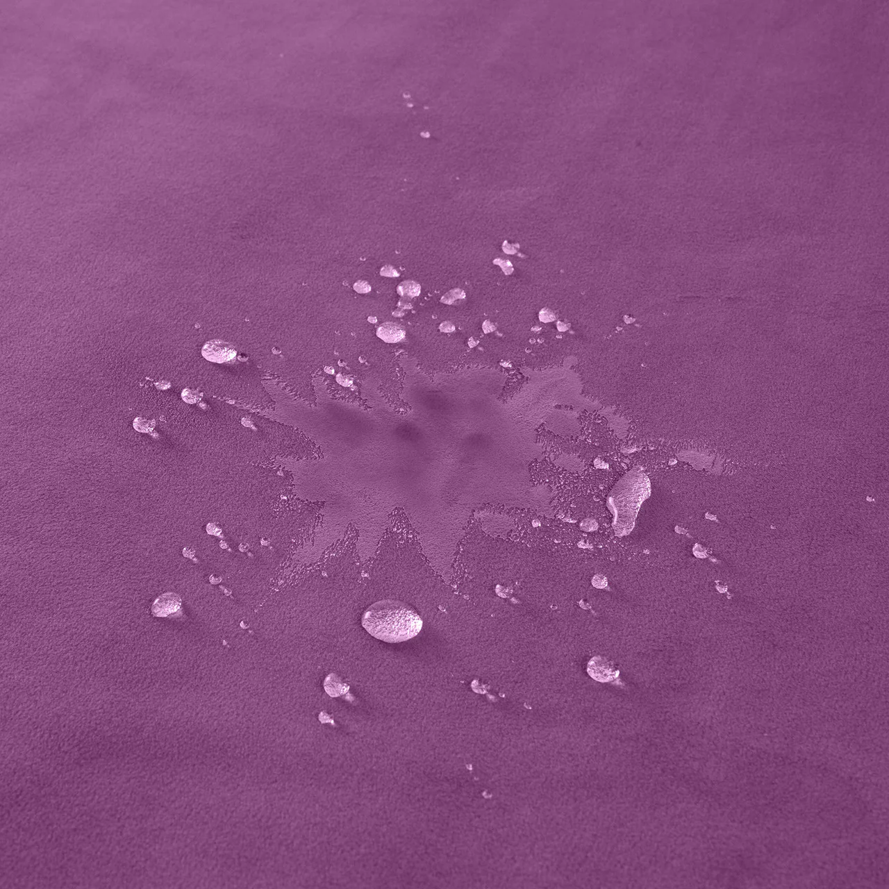 Fascinator Mini Throw Moisture-Proof Sensual Blanket - Microvelvet Plum 36" x 26" - Image 3