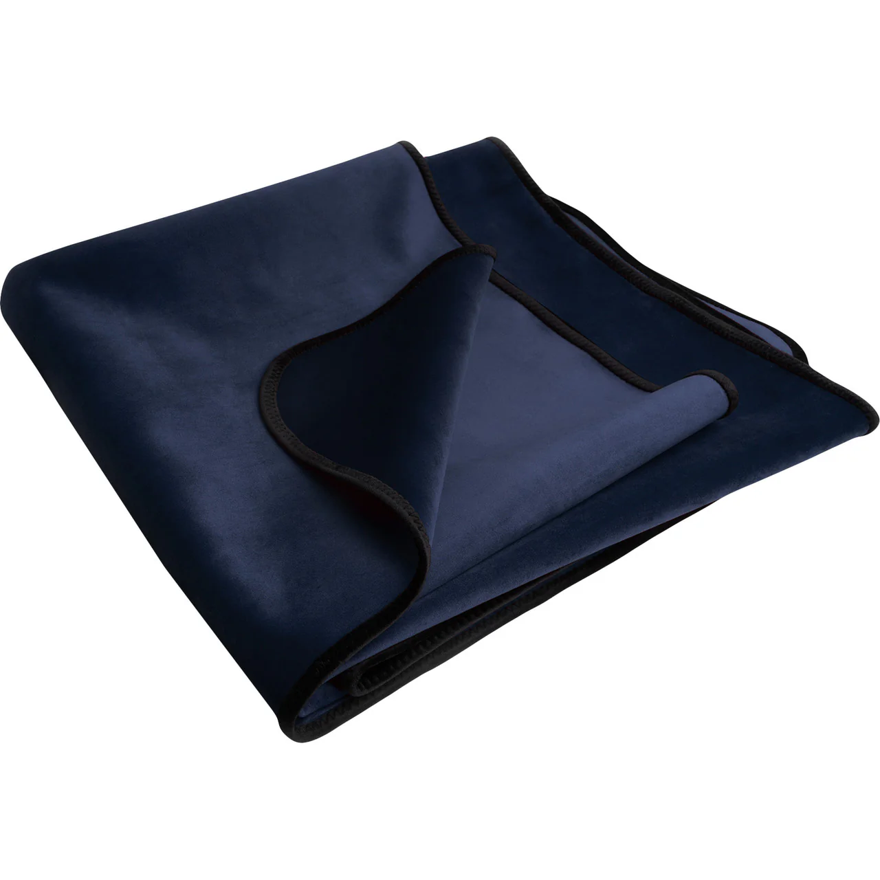 Fascinator Travel Throw Moisture-Proof Sensual Blanket - Microvelvet Royal Blue 53" x 36" - Image 3