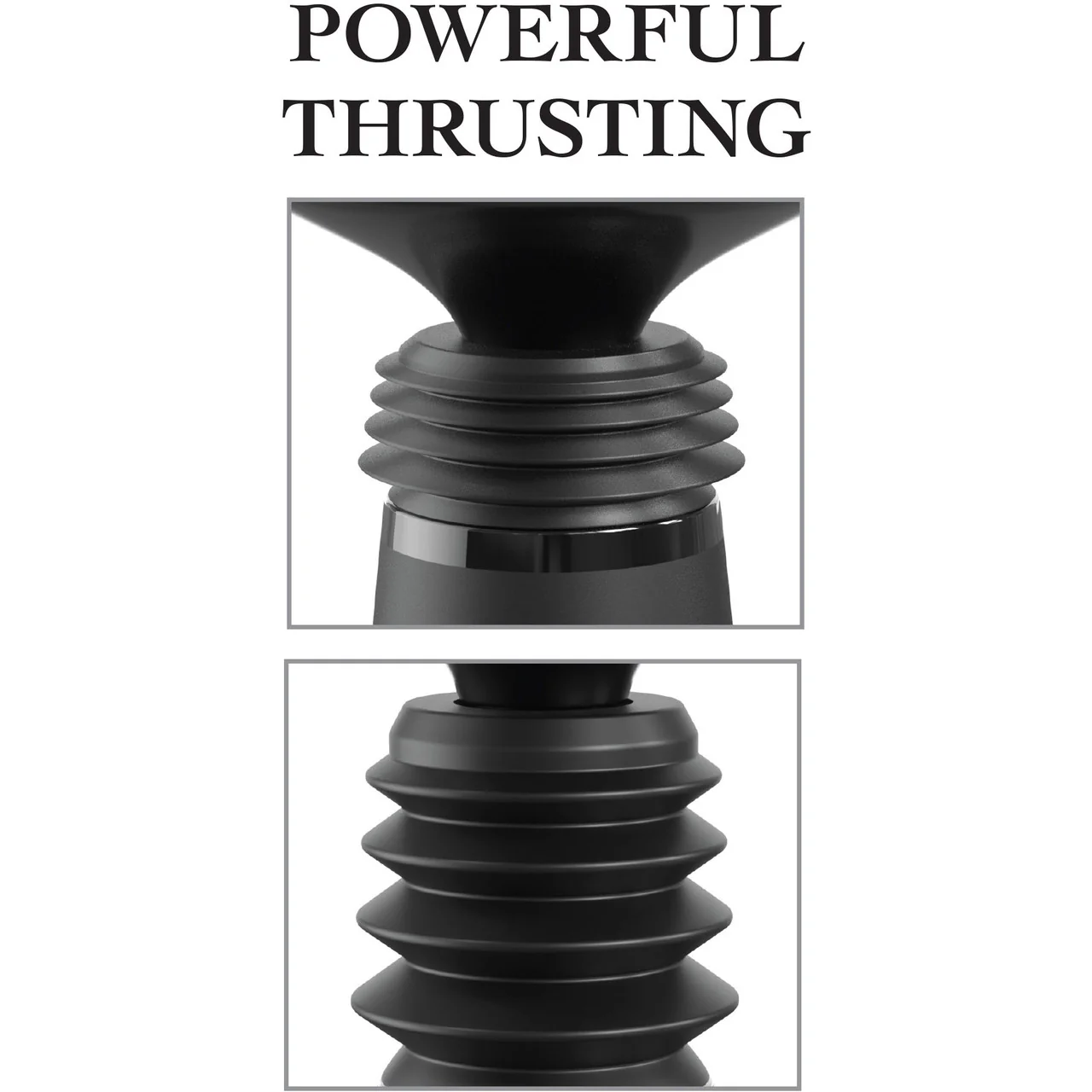 Fetish Fantasy Series Body Dock Thruster Rechargeable Portable Suction Cup Sex Machine - Image 4