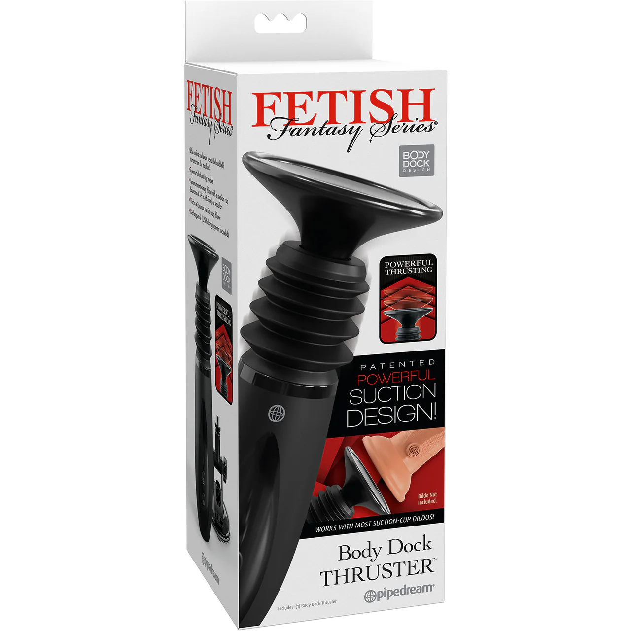 Fetish Fantasy Series Body Dock Thruster Rechargeable Portable Suction Cup Sex Machine - Image 5