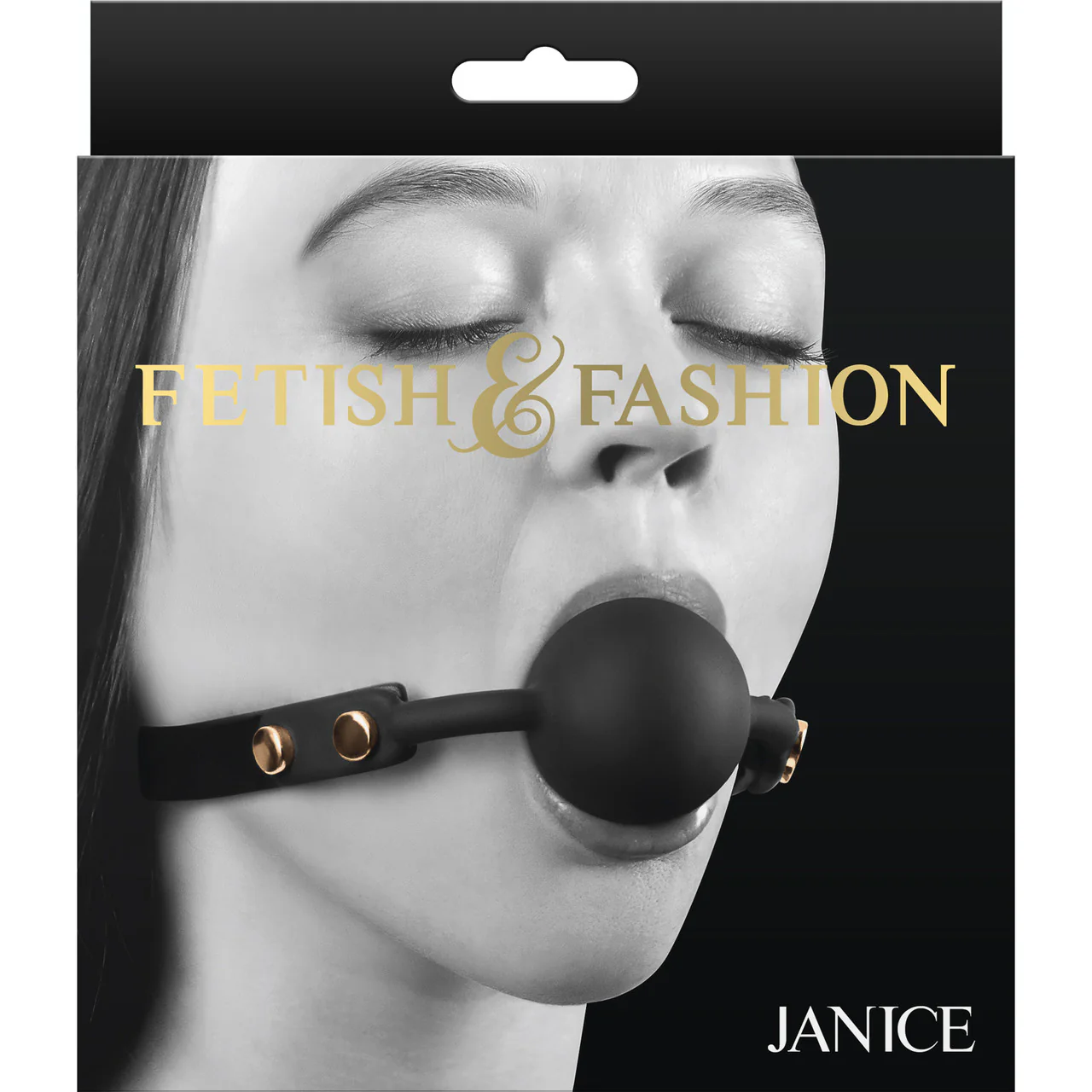 Fetish & Fashion Janice Silicone Ball Gag By NS Novelties - Image 2