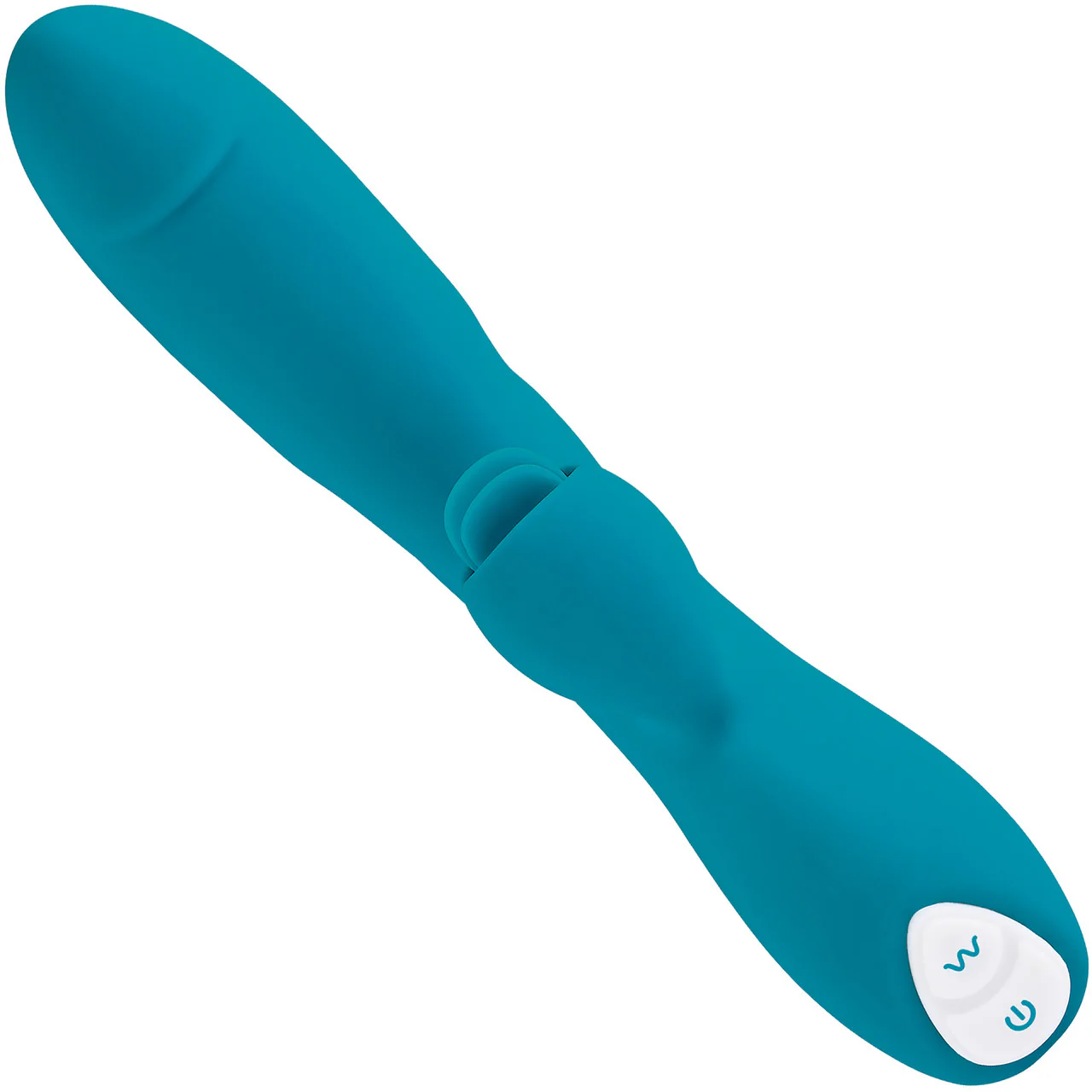 Fierce Flicker Rechargeable Waterproof  Silicone Dual Stimulating Vibrator By Evolved Novelties - Image 7