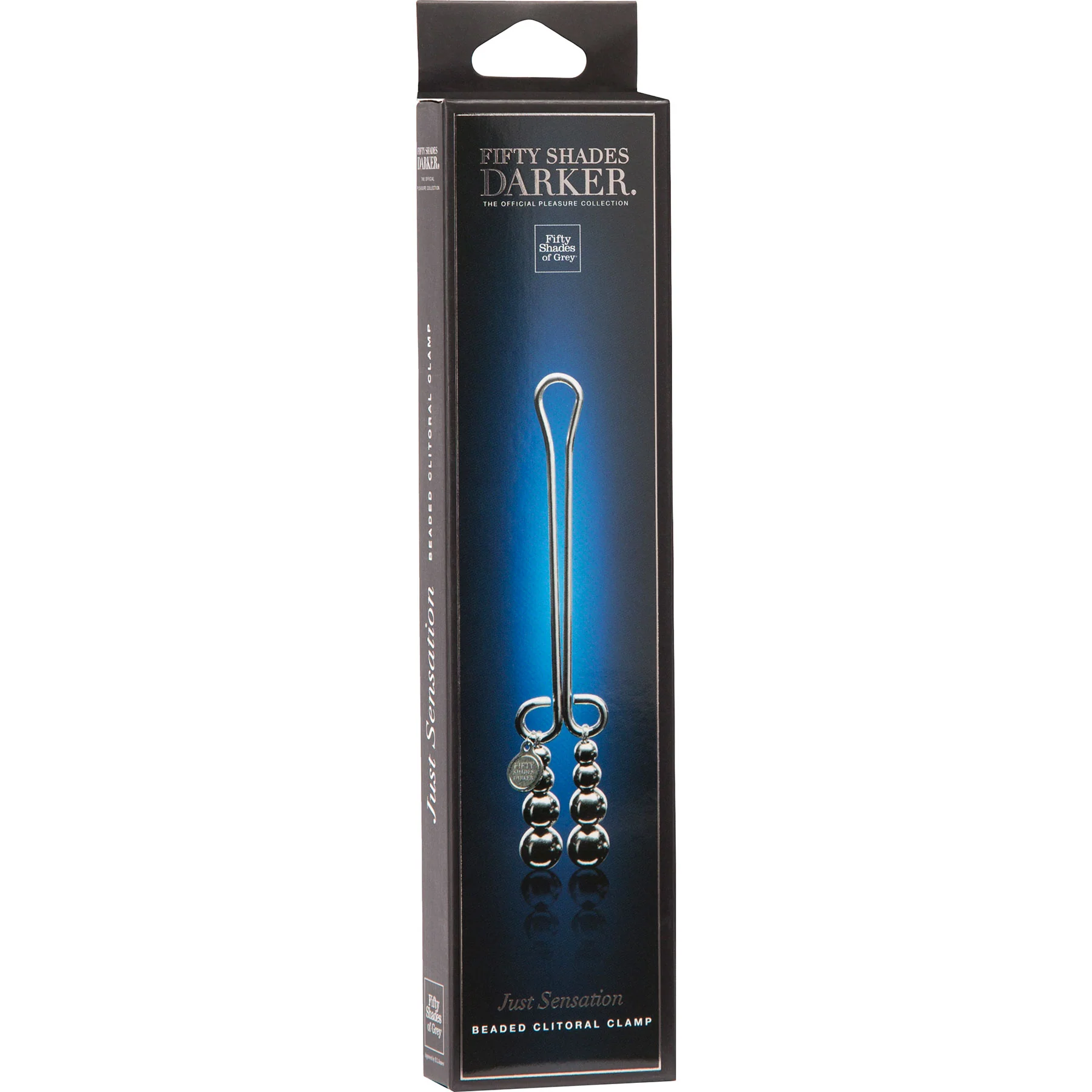 Fifty Shades Darker Just Sensation Beaded Clitoral Clamp - Image 4