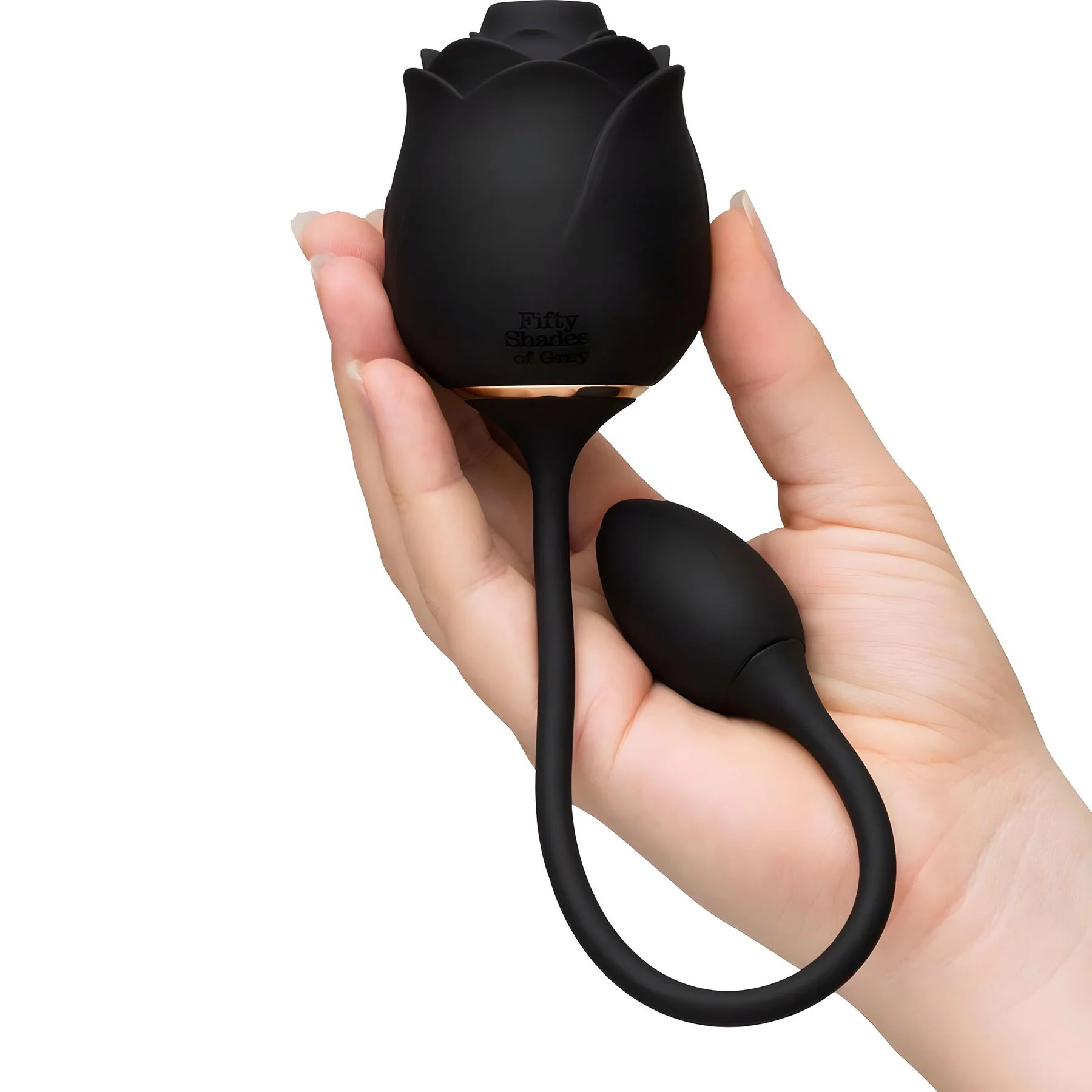 Fifty Shades Of Grey Dark Blushing Rose Clitoral Suction Stimulator & Vibrating Egg - Image 5