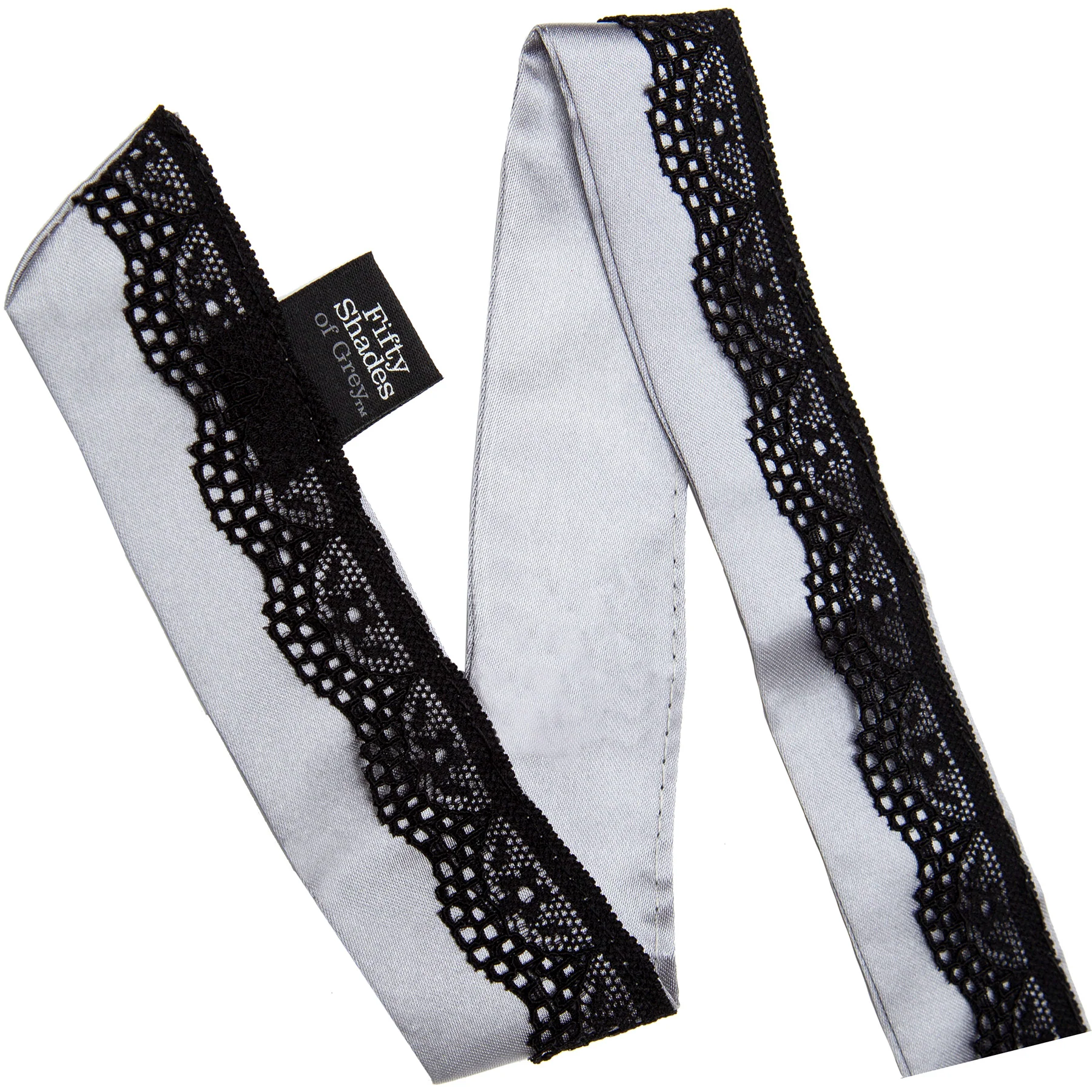 Fifty Shades of Grey Play Nice Satin & Lace Collar and Nipple Clamps - Image 4