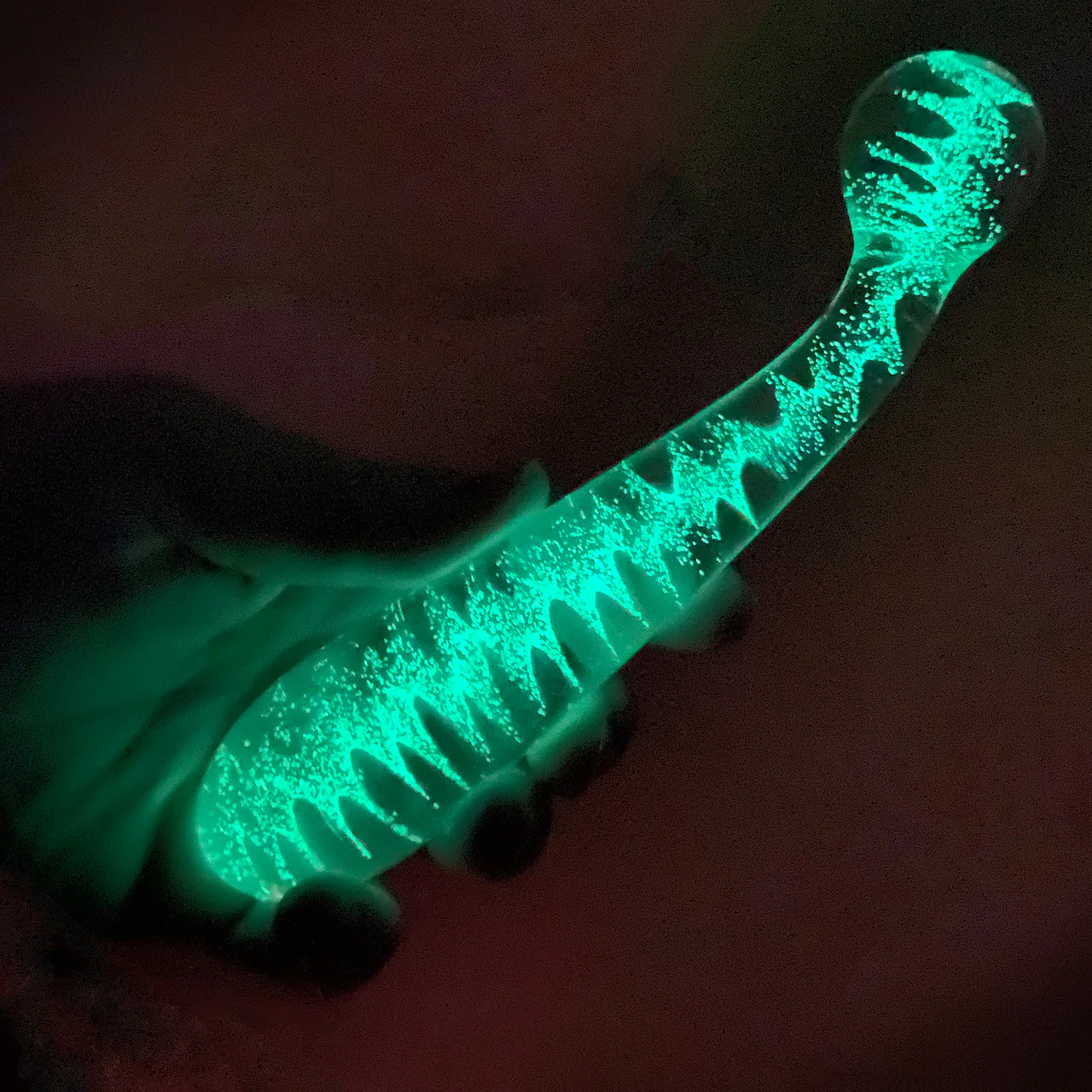 Firefly Glass G-spot Glow Wand by NS Novelties - Clear - Image 3