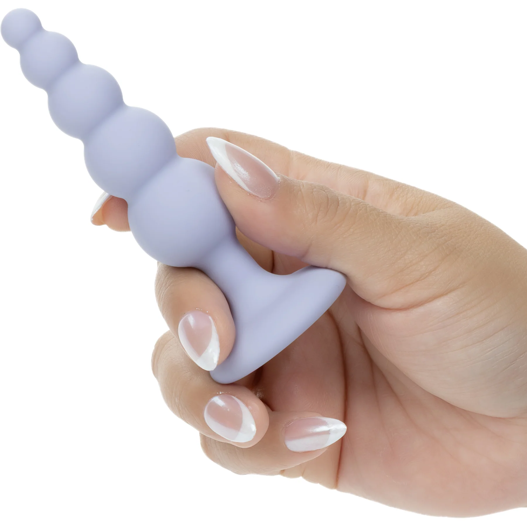 First Time® Crystal Beaded Duo Silicone Anal Probe 2 Piece Set - Image 3