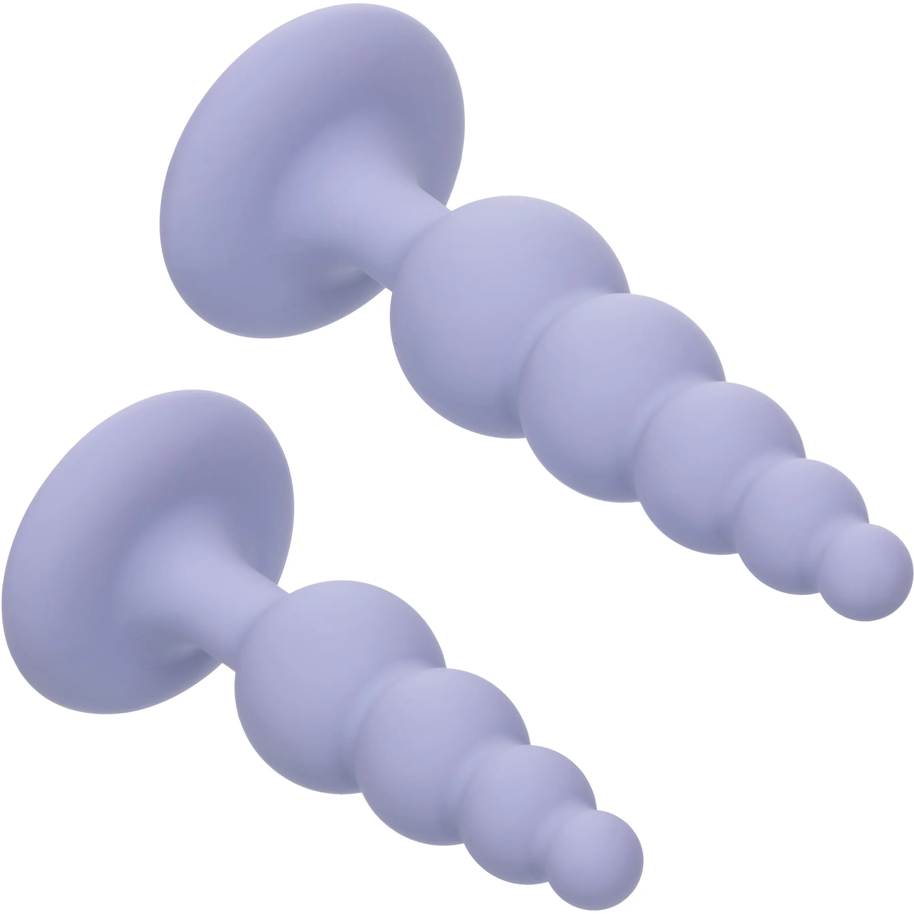 First Time® Crystal Beaded Duo Silicone Anal Probe 2 Piece Set - Image 6