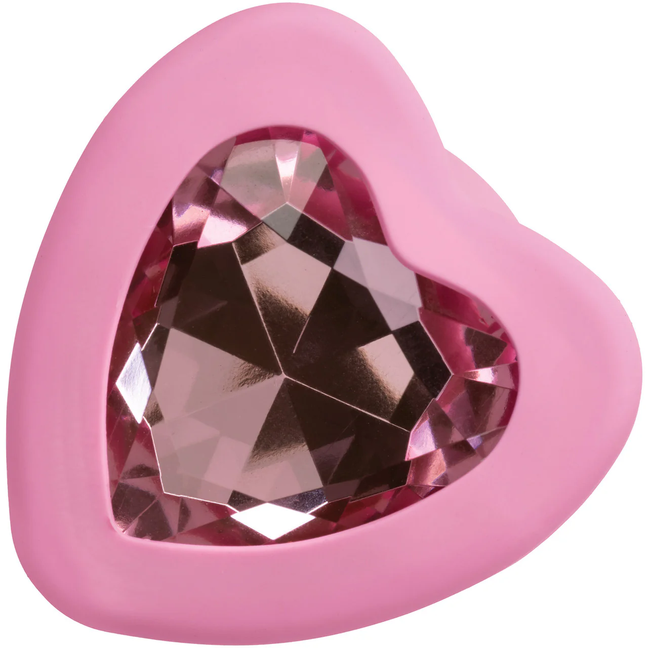 First Time® Crystal Booty Duo Silicone Anal Plug 2 Piece Set By CalExotics - Pink - Image 8