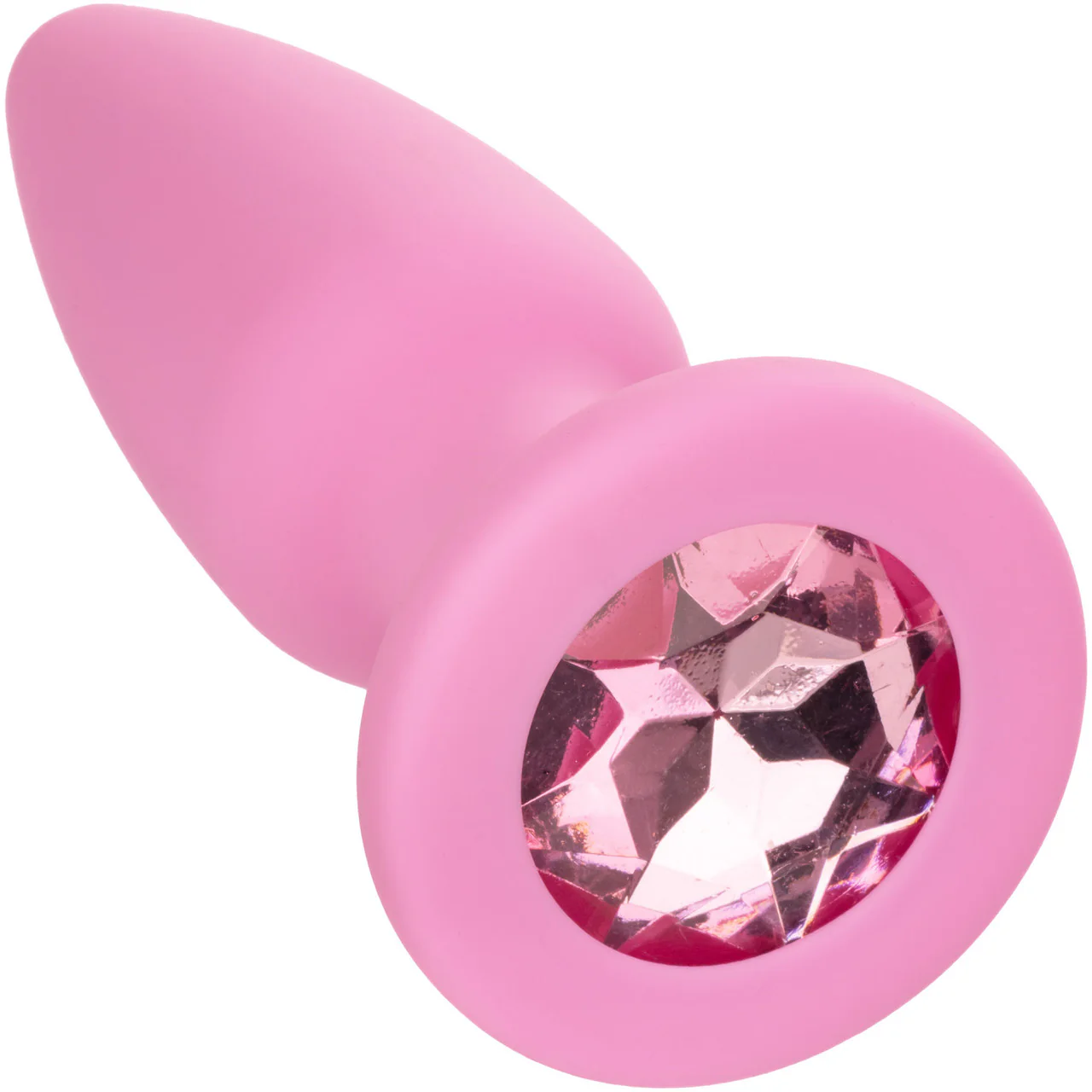 First Time® Crystal Booty Silicone Anal Trainer Kit With Three Jeweled Plugs by CalExotics - Pink - Image 13