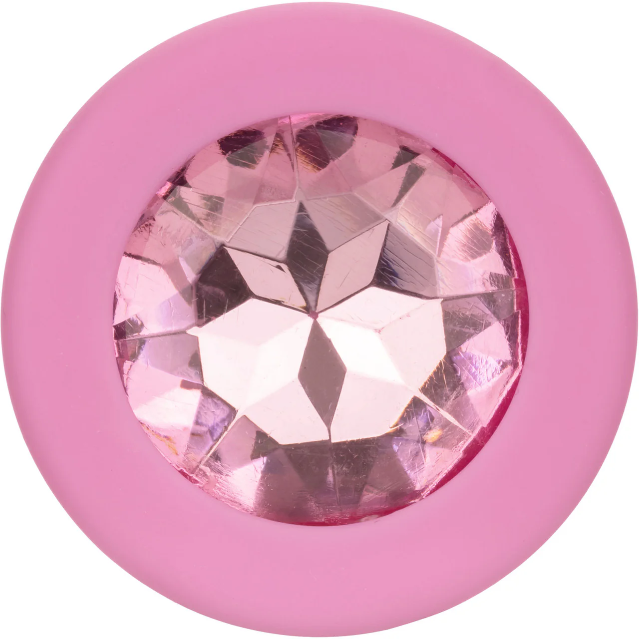First Time® Crystal Booty Silicone Anal Trainer Kit With Three Jeweled Plugs by CalExotics - Pink - Image 8