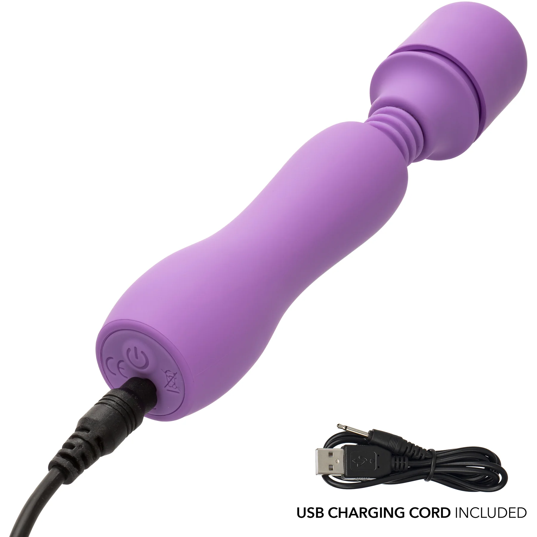 First Time® Rechargeable Travel Teaser Kit Silicone Mini Wand With 4 Attachments - Image 6