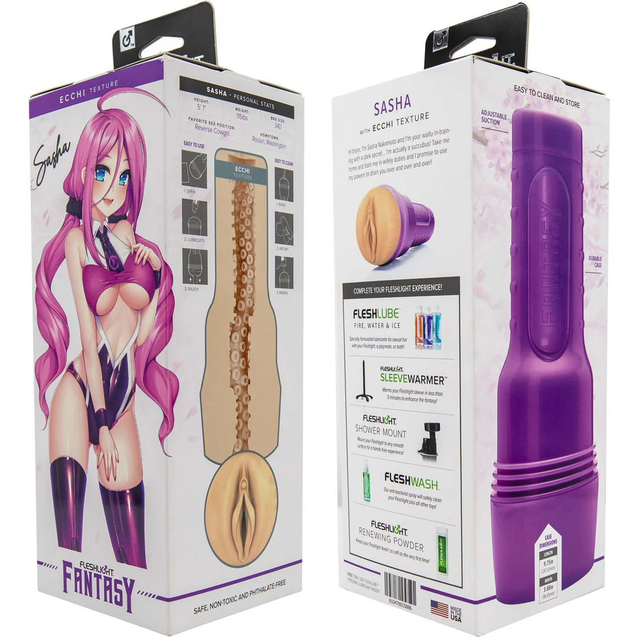 Fleshlight Fantasy Sasha Nakamoto - Ecchi Vagina Texture - Image 7