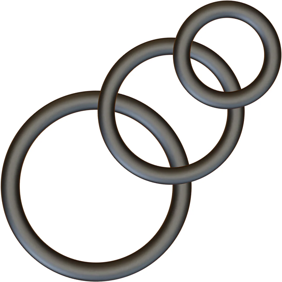 Fleshlight FleshRings 3 Size Silicone Cock Ring Set - Image 2