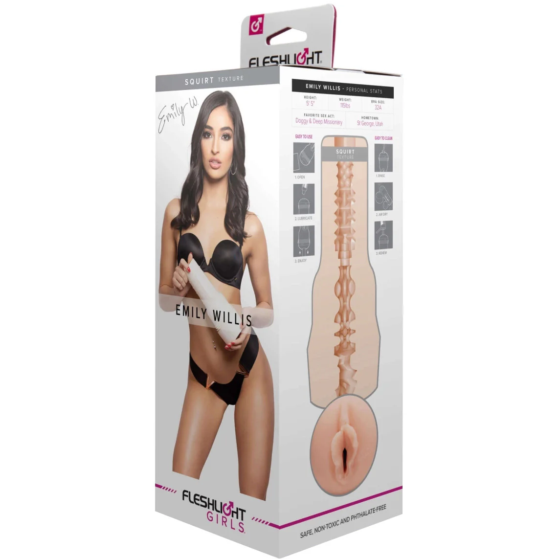 Fleshlight Girls Emily Willis - Squirt Vagina Texture - Image 4