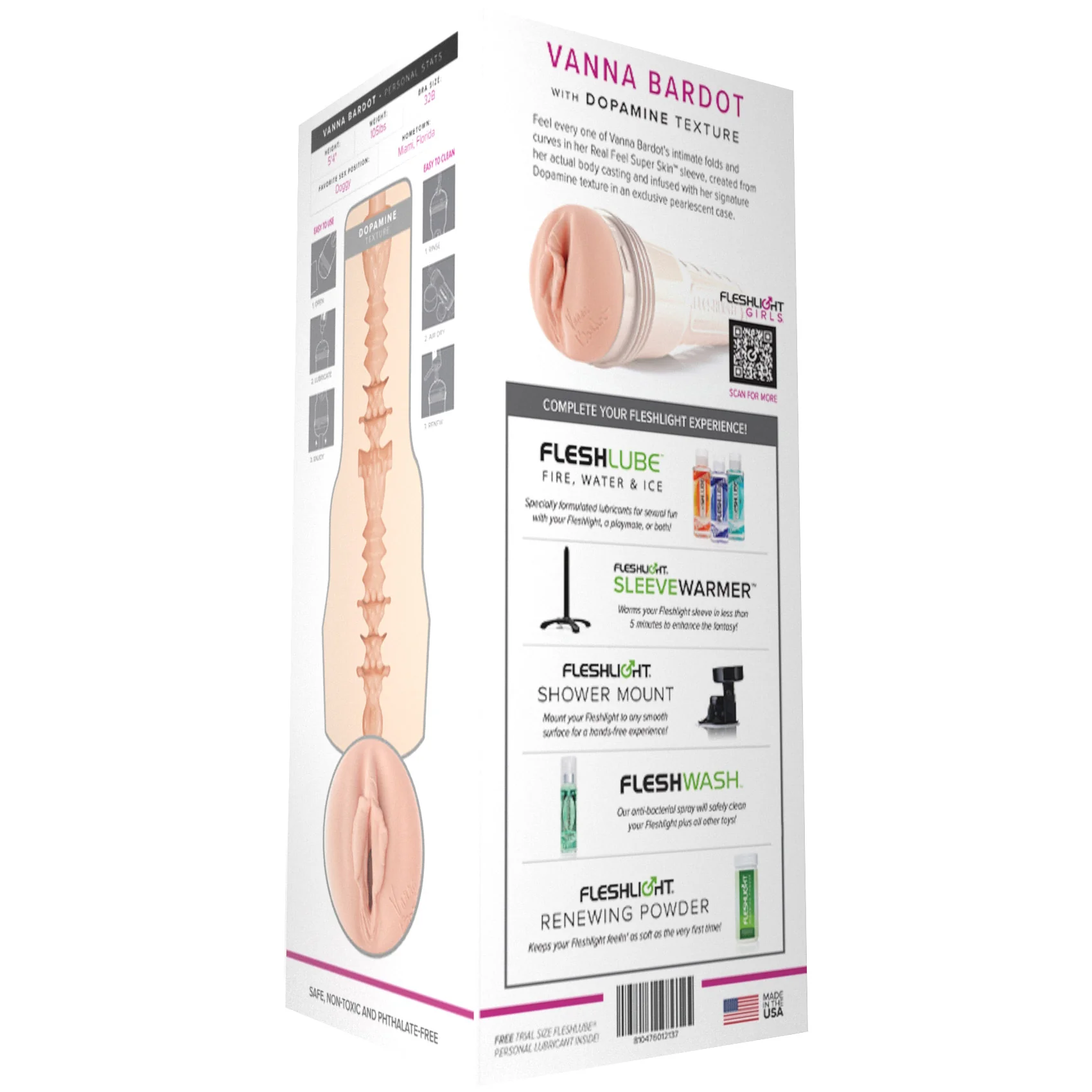 Fleshlight Girls Vanna Bardot - Dopamine Vagina Texture - Image 13