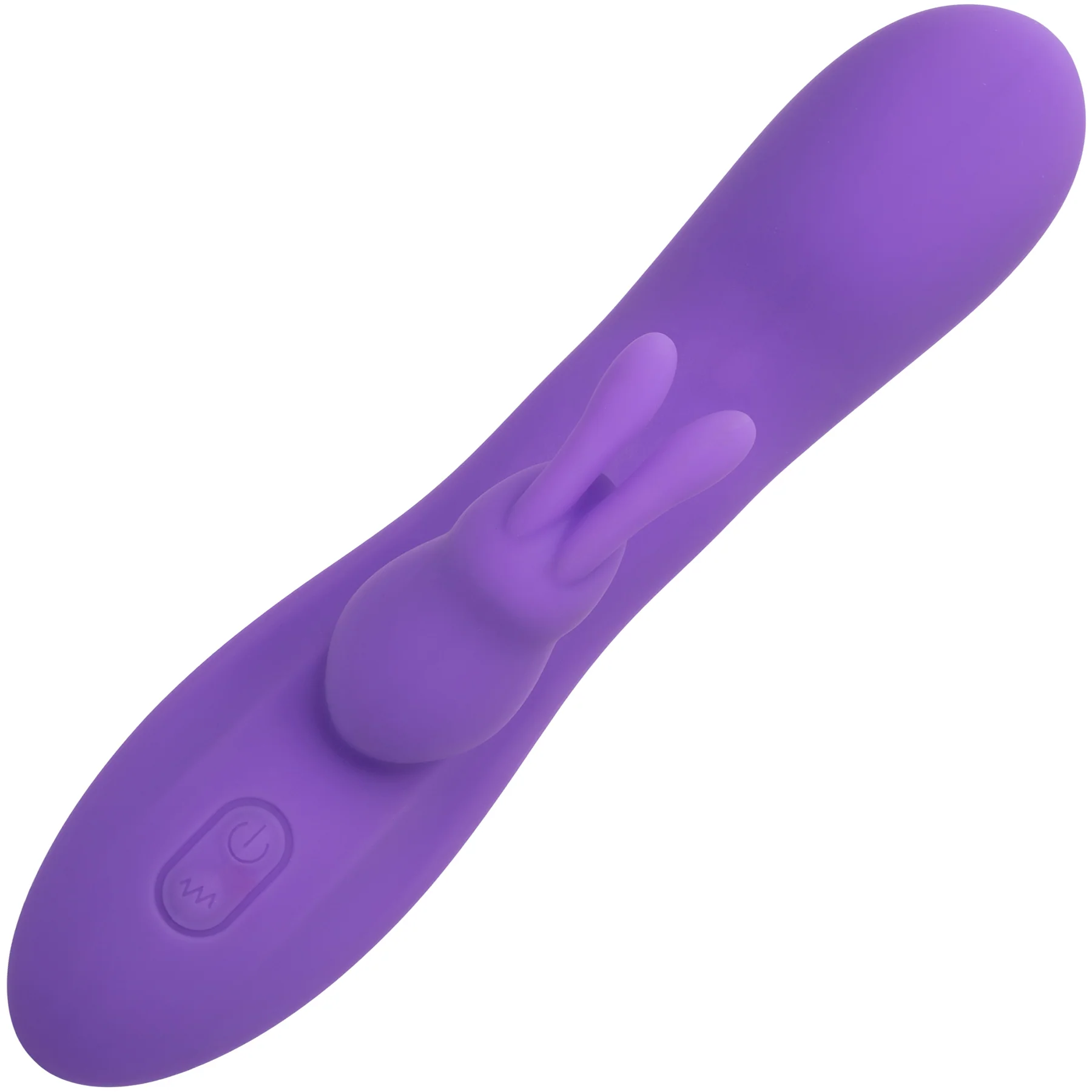 Flex Bend & Hold Double Rumbler Waterproof Silicone Rabbit Vibrator By CalExotics - Image 5