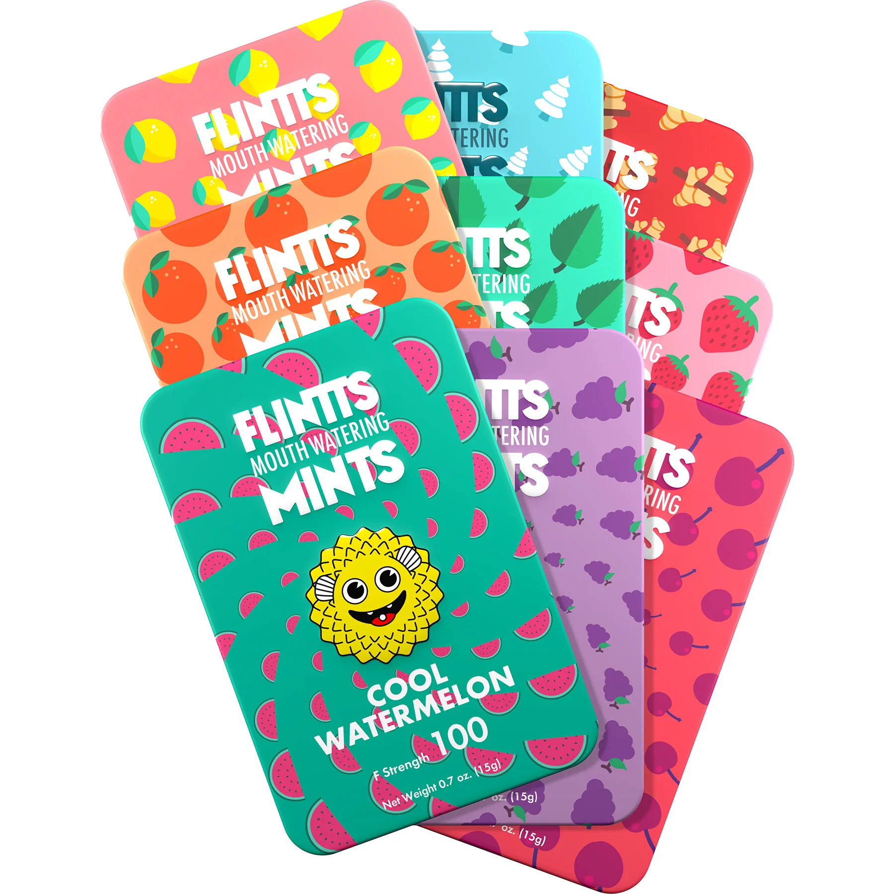 Flintts Mints Mouth Watering Oral Delights - 30 Tablets