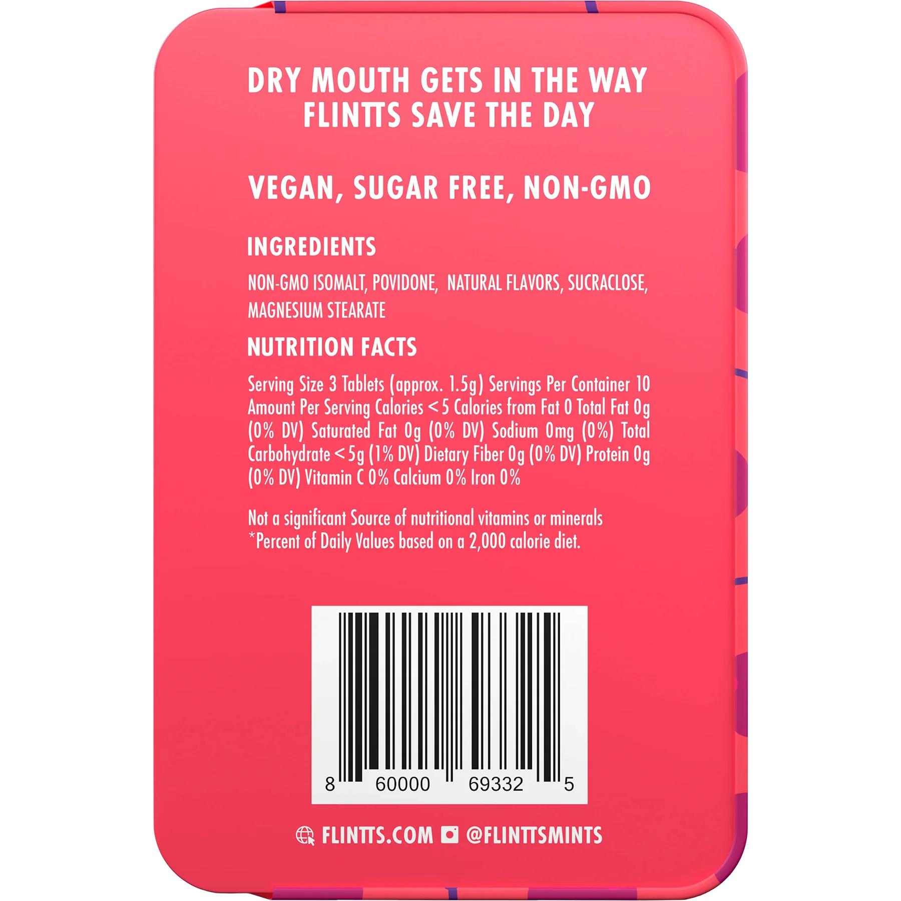 Flintts Mints Mouth Watering Oral Delights - 30 Tablets - Image 12