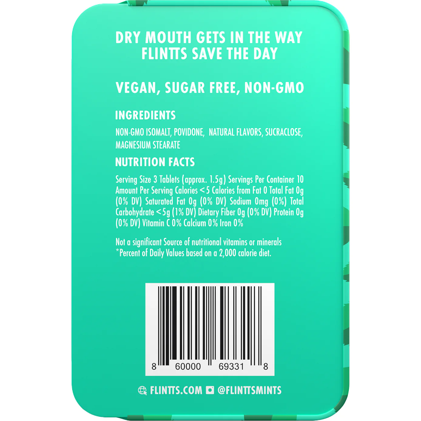 Flintts Mints Mouth Watering Oral Delights - 30 Tablets - Image 18