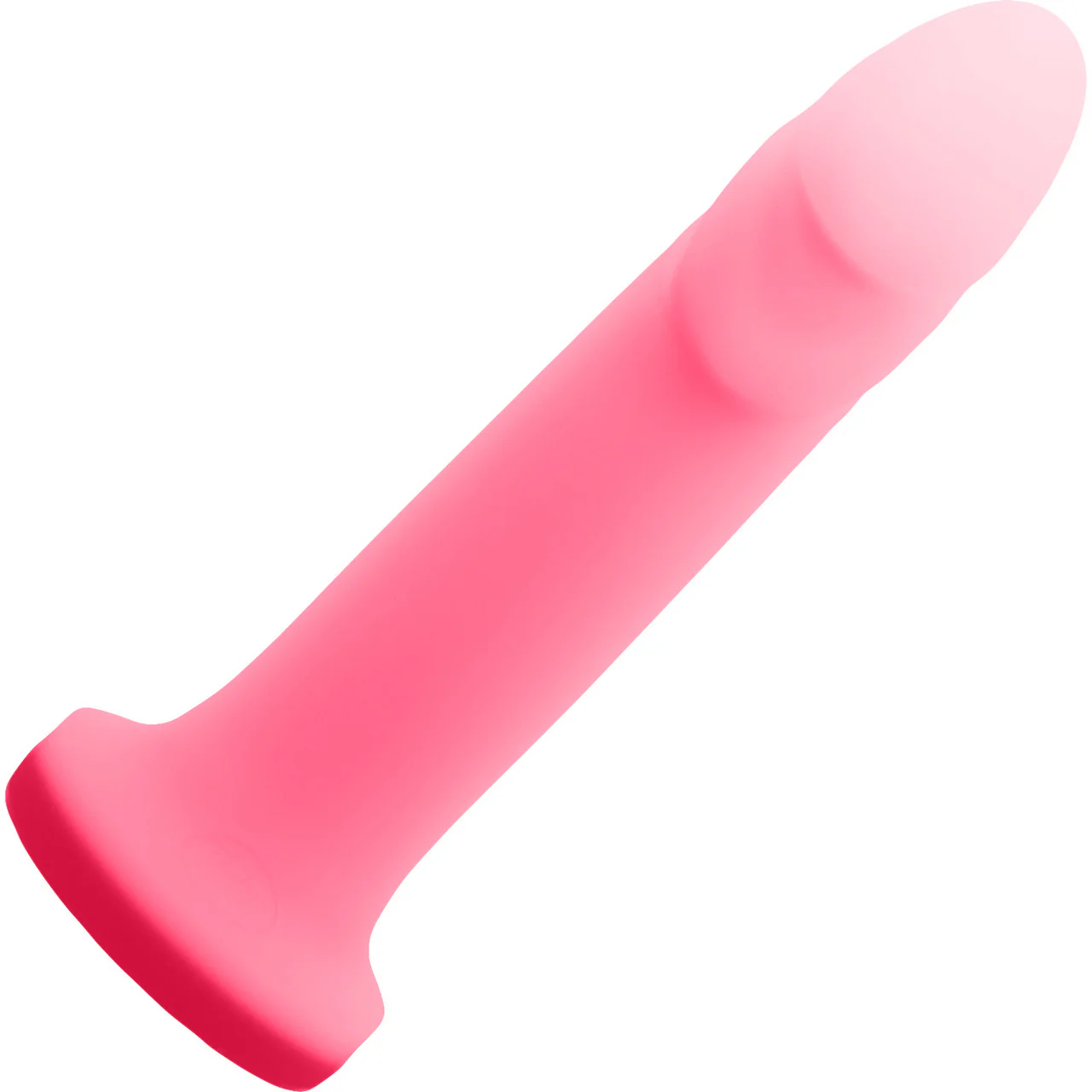 Flurry O2 Dual Density Silicone Dildo By Tantus - Rose Quartz - Image 3