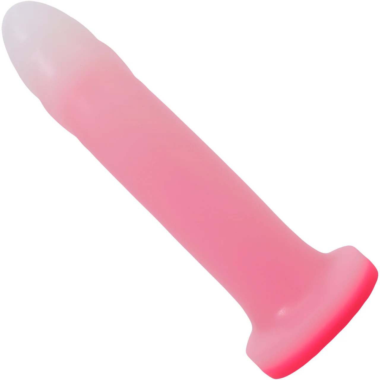 Flurry O2 Dual Density Silicone Dildo By Tantus - Rose Quartz - Image 4