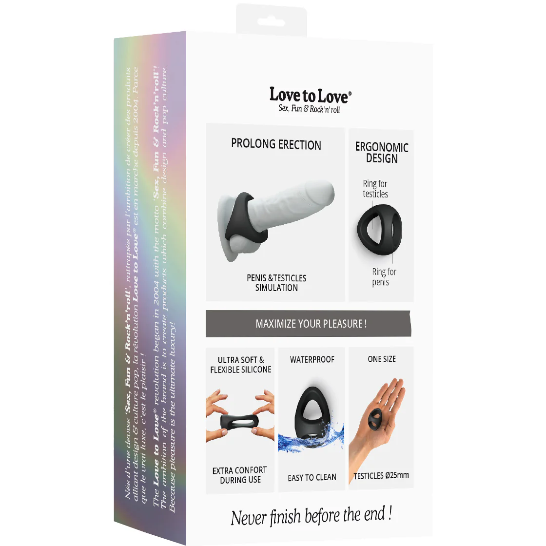 Flux Ring Silicone Cock Ring By Love To Love - Image 6
