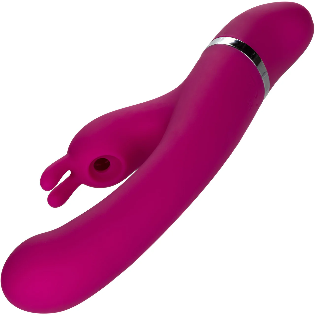 Foreplay Frenzy Bunny Kisser Dual Stimulation Vibrator By CalExotics - Pink - Image 6