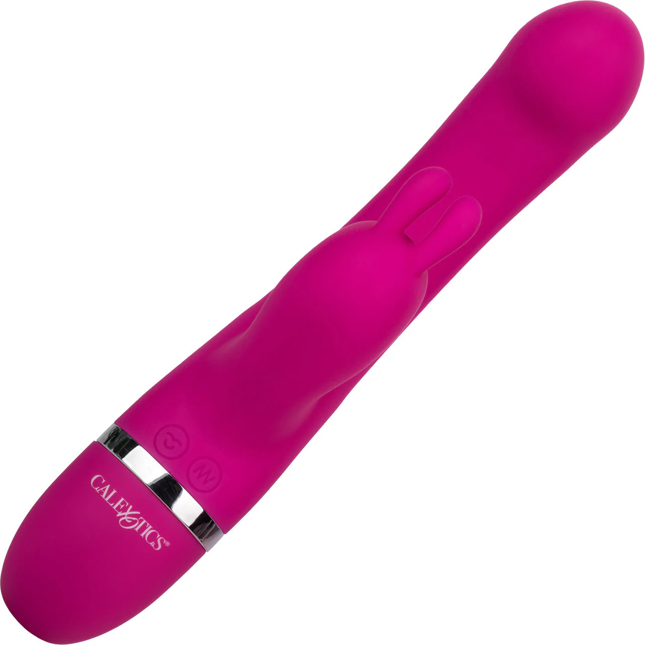 Foreplay Frenzy Bunny Kisser Dual Stimulation Vibrator By CalExotics - Pink - Image 8
