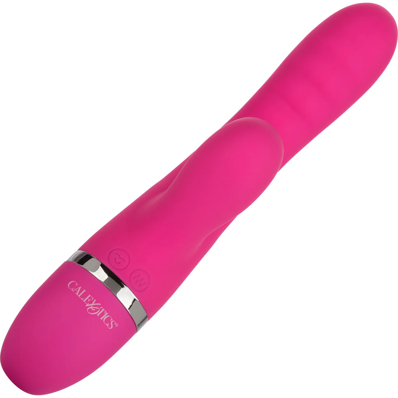 Foreplay Frenzy Pucker Dual Stimulation Vibrator With Suction By CalExotics - Pink - Image 8