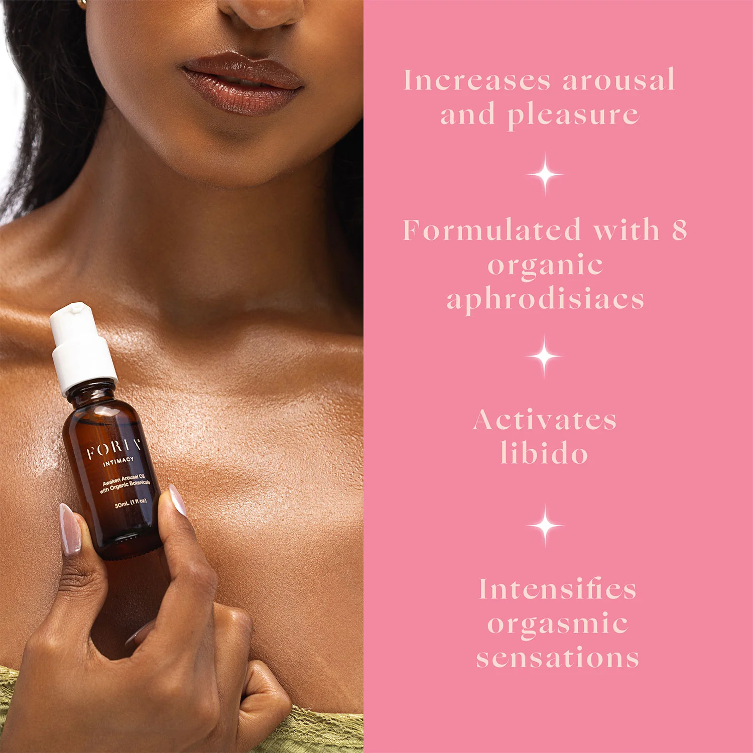 Foria Intimacy Awaken Arousal Oil with Organic Botanicals 1 fl oz - Image 10