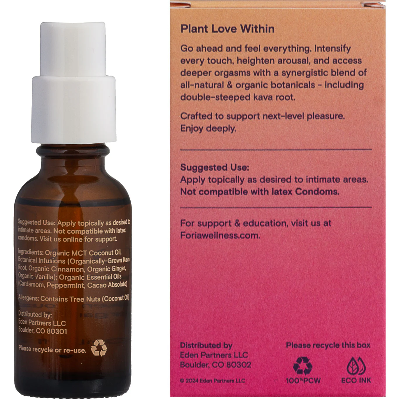 Foria Intimacy Awaken Arousal Oil with Organic Botanicals 1 fl oz - Image 8