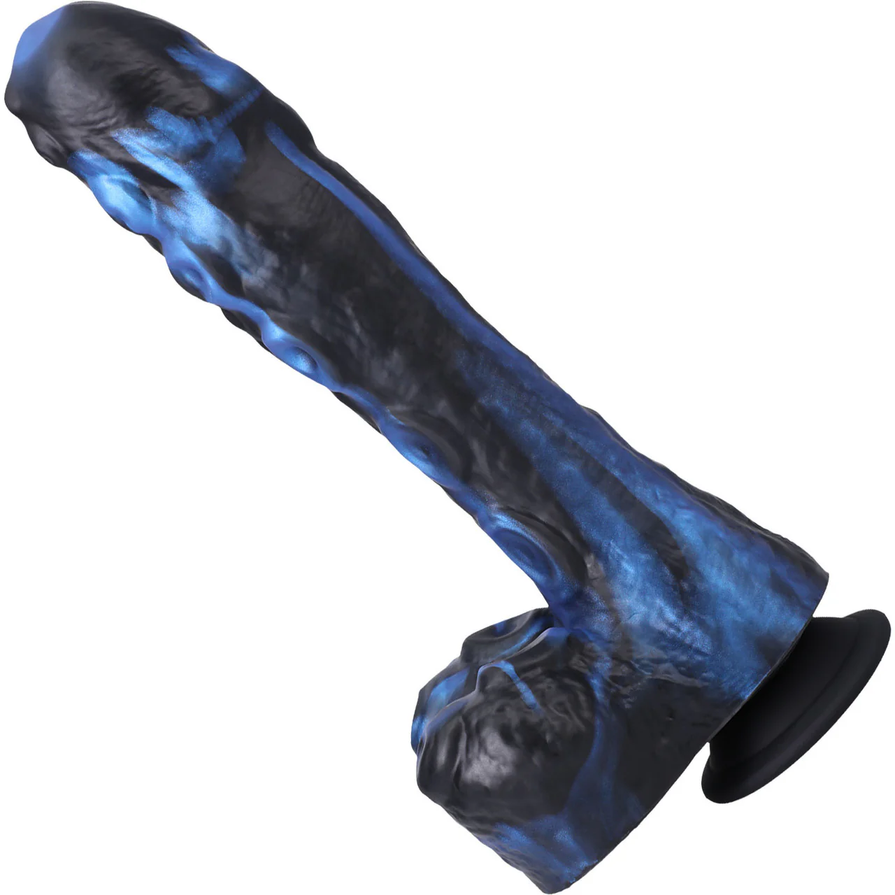 Fort Troff Tendrill Thruster Rechargeable Silicone Mini Fuck Machine Dildo With Balls & Remote - Blue - Image 2