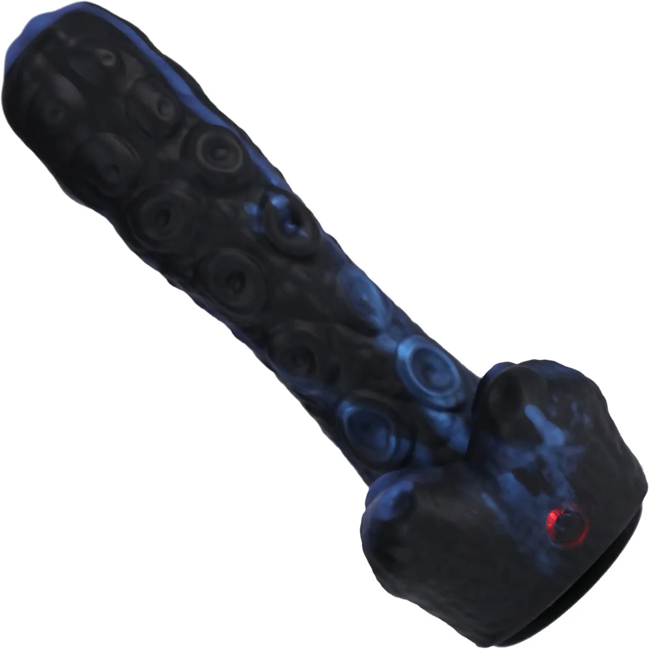 Fort Troff Tendrill Thruster Rechargeable Silicone Mini Fuck Machine Dildo With Balls & Remote - Blue - Image 4