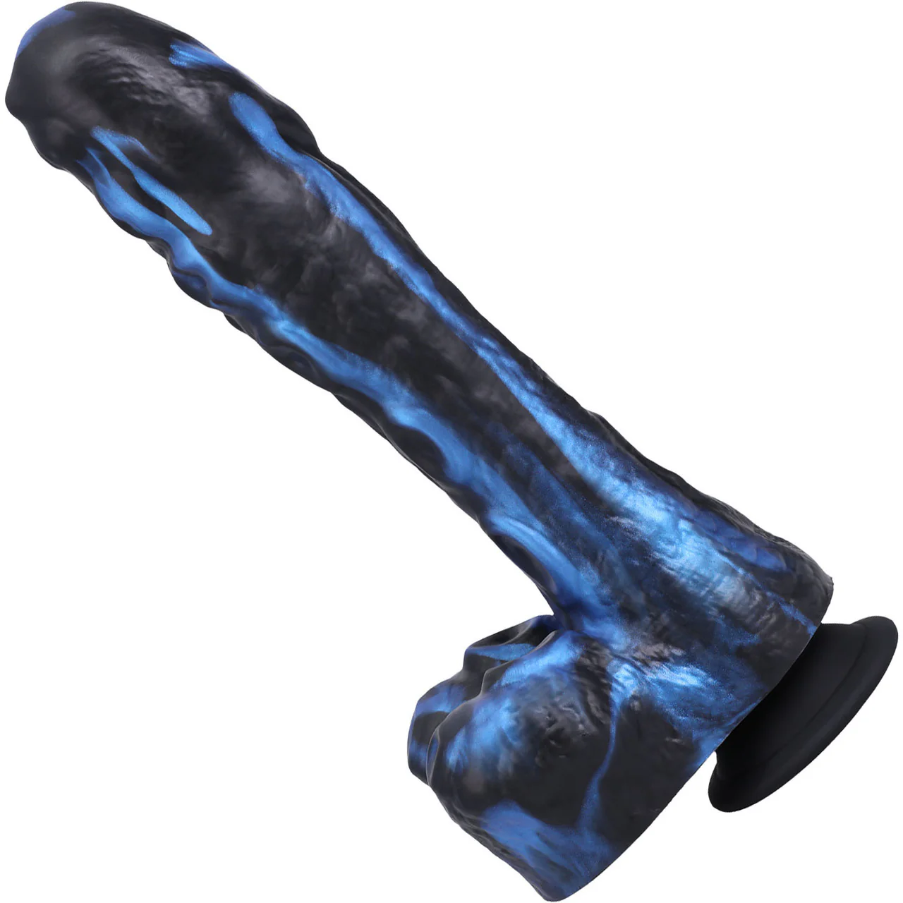Fort Troff Tendrill Thruster Rechargeable Silicone Mini Fuck Machine Dildo With Balls & Remote - Blue - Image 6
