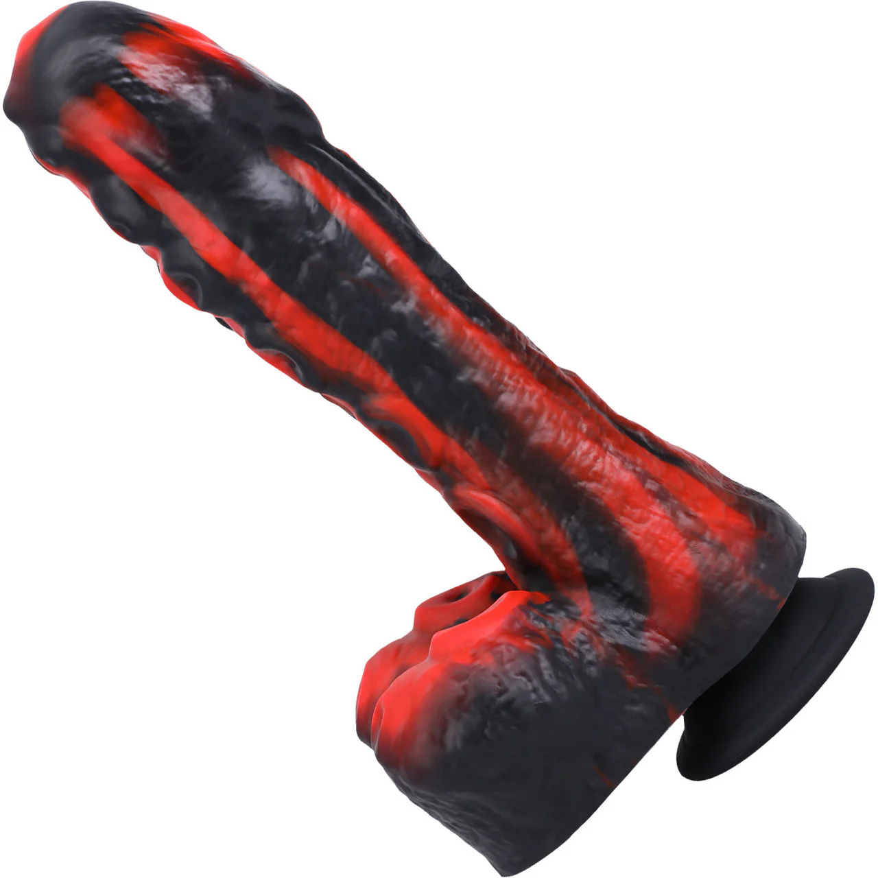 Fort Troff Tendrill Thruster Rechargeable Silicone Mini Fuck Machine Dildo With Balls & Remote - Red - Image 2