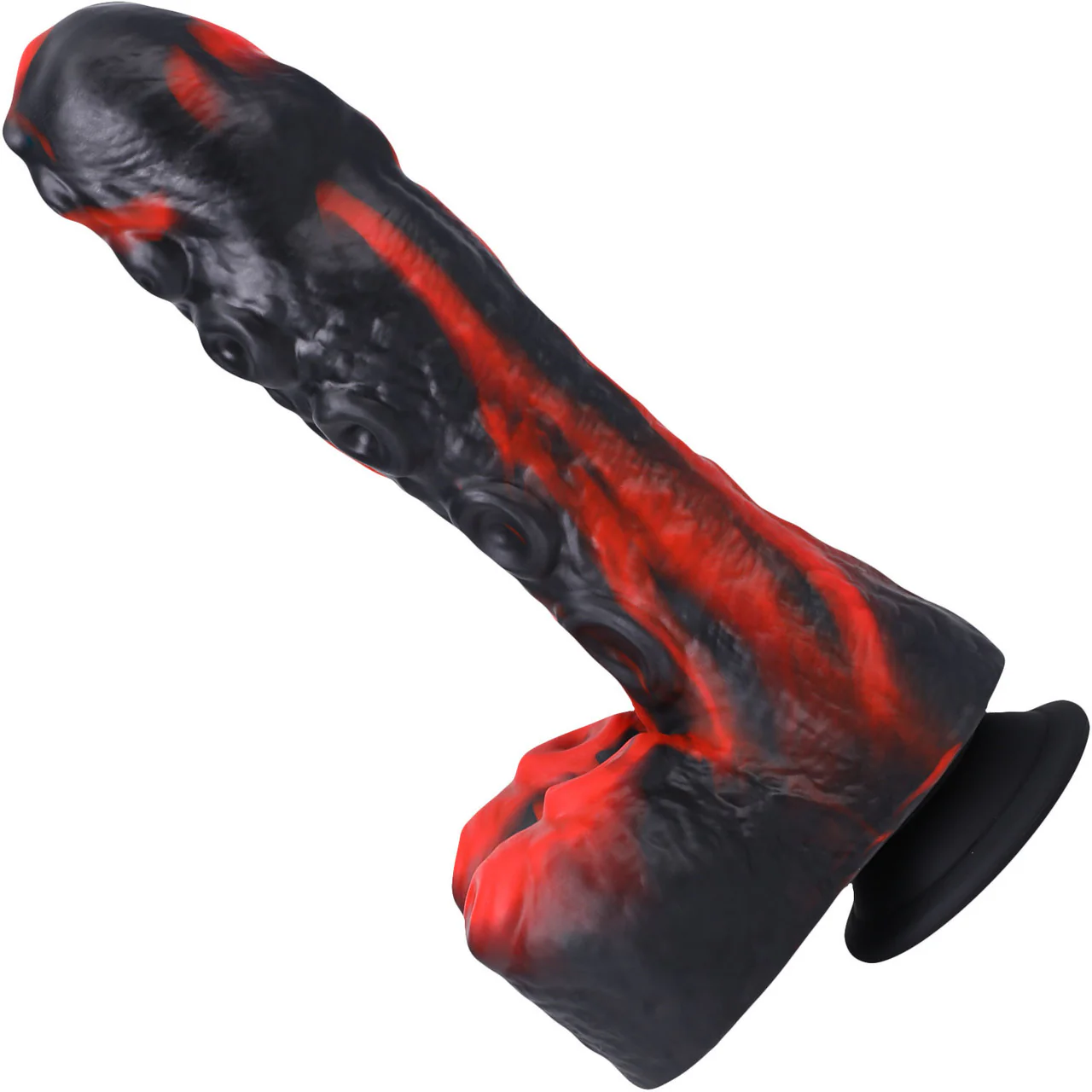 Fort Troff Tendrill Thruster Rechargeable Silicone Mini Fuck Machine Dildo With Balls & Remote - Red - Image 6