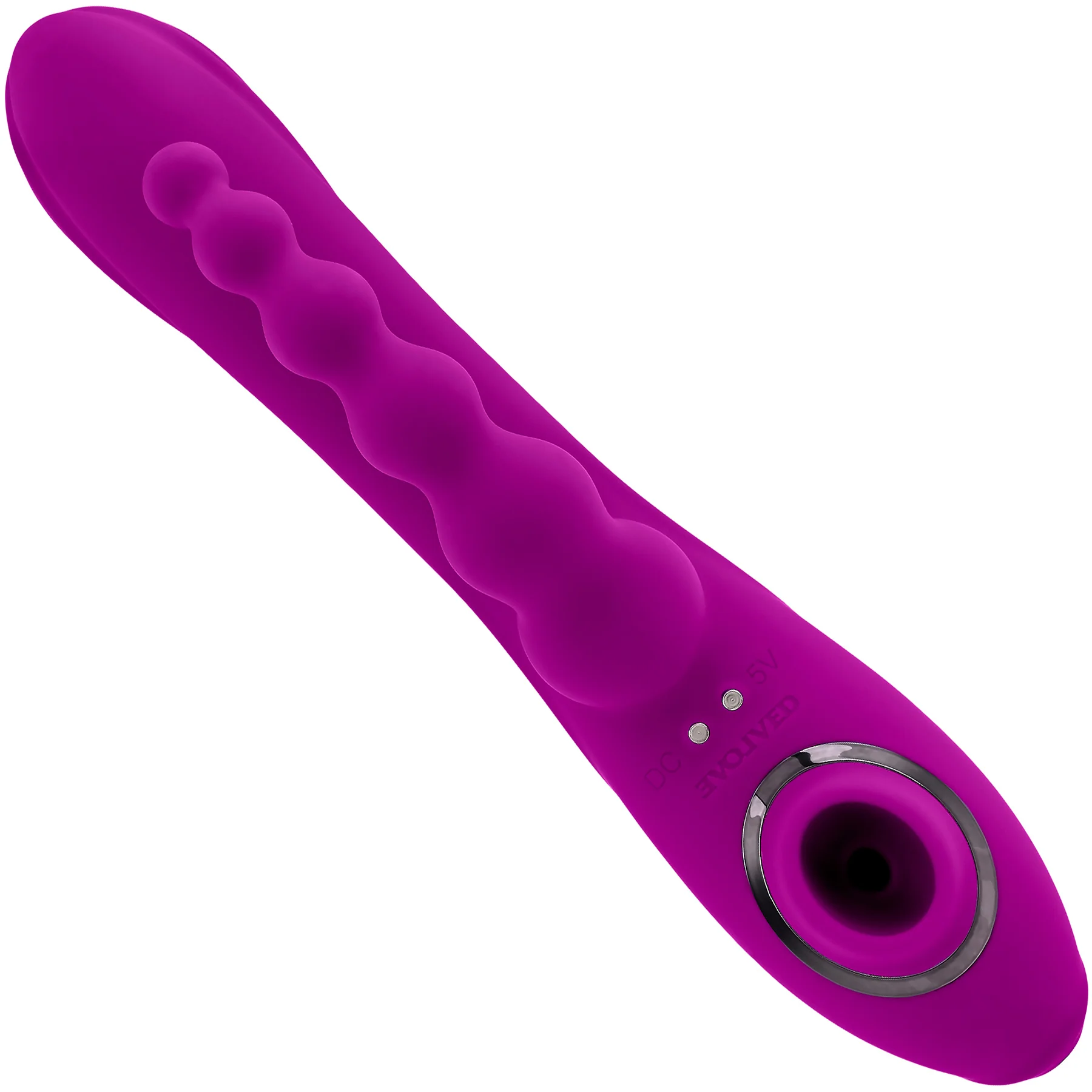 Fourgasm Quadruple Stimulation Rechargeable Silicone Vibrator By Evolved Novelties - Image 11