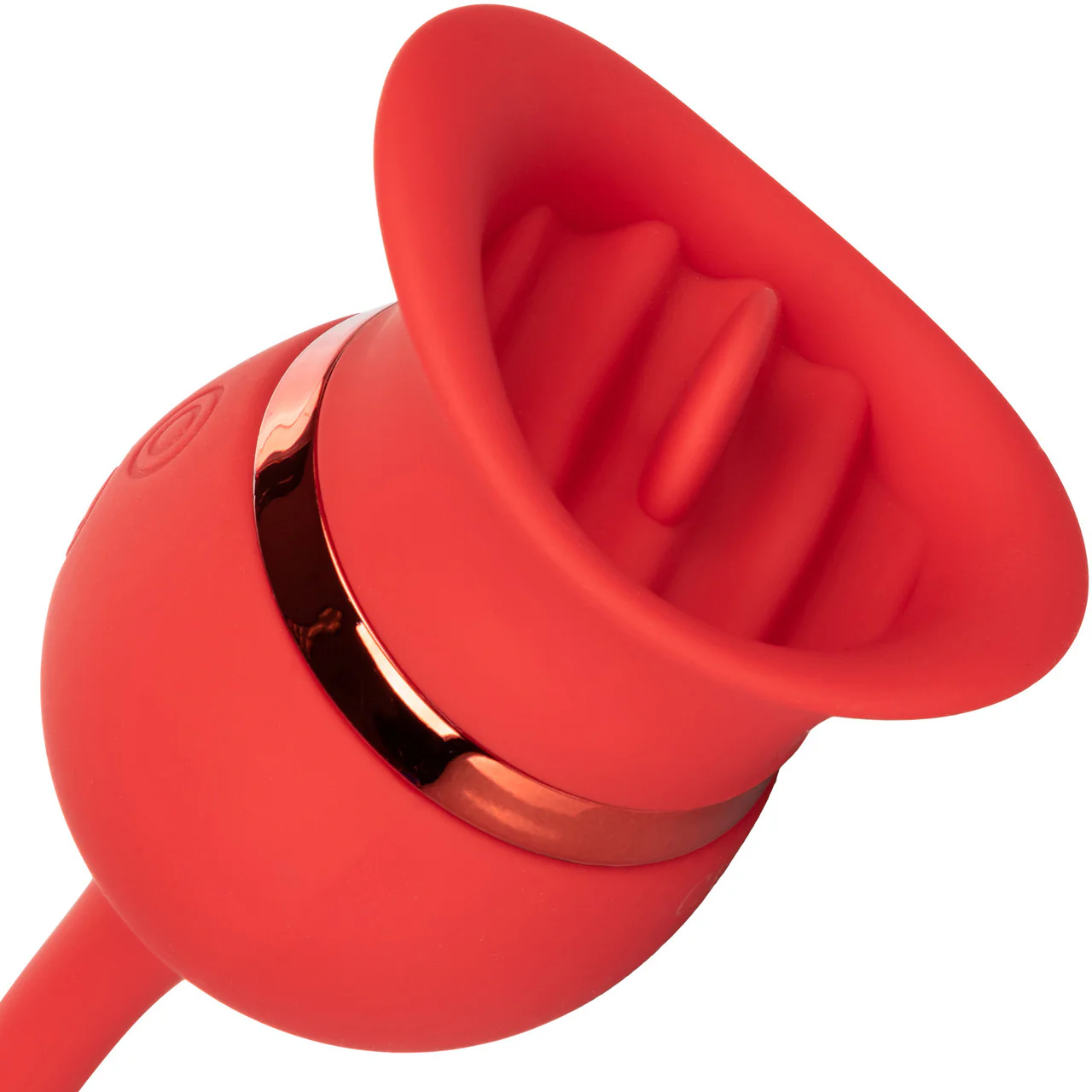 French Kiss Casanova Vibrating Silicone Clitoral Stimulator & Vibrating Bullet by CalExotics - Image 3