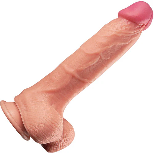 Fulgrim 7.5" Realistic Dual Density Silicone Dildo With Suction Cup & Balls By Pleasure Engine - Image 10