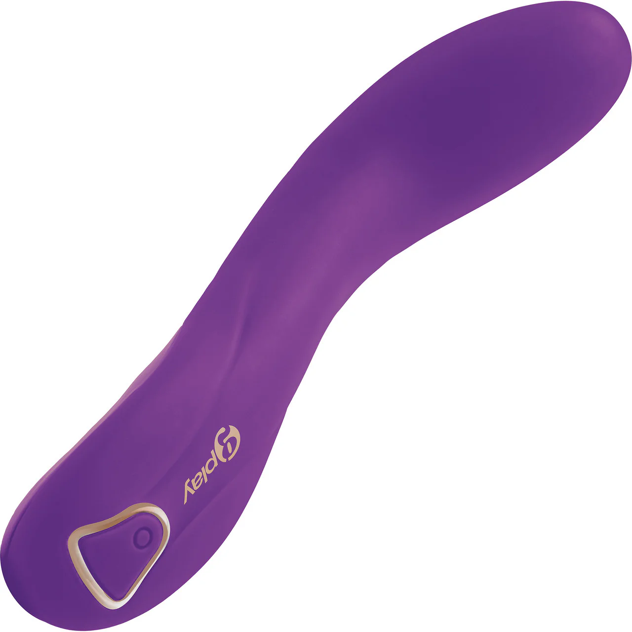 G-Play Ergonomic Squirt Trainer Rechargeable Silicone G-Spot Vibrator By Bodywand - Purple - Image 2