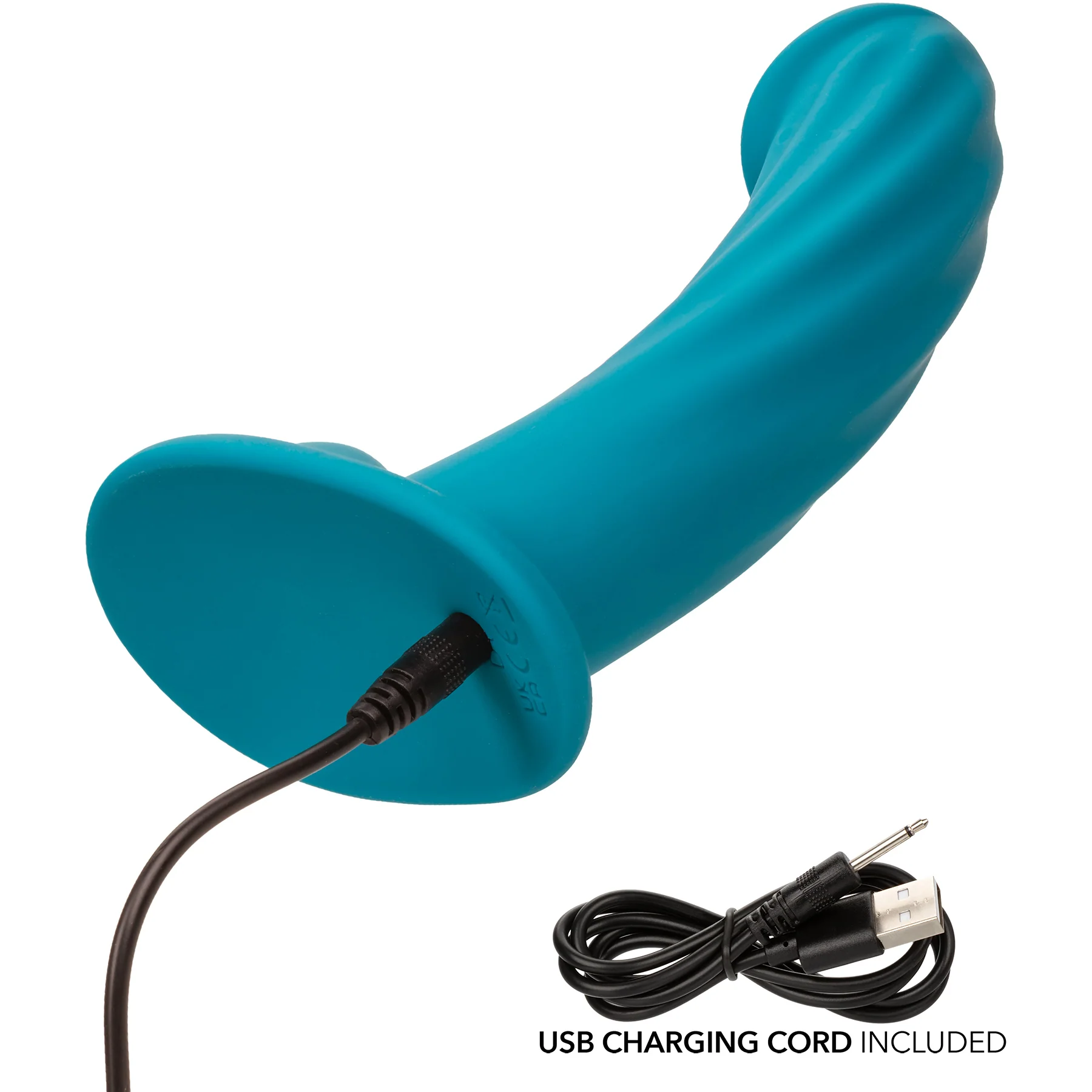 G-Ride™ Long Haul 6.5" Rechargeable Silicone Vibrating Dildo By CalExotics - Image 6