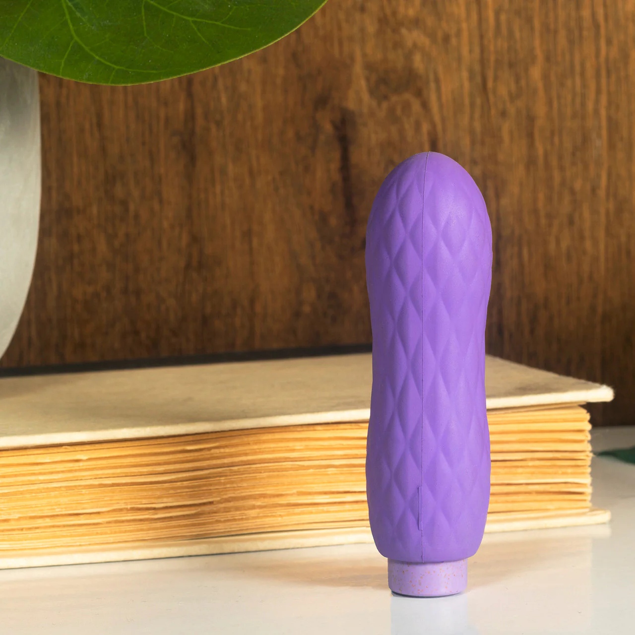 Gaia Eco Bliss Rechargeable Waterproof Plant Based Clitoral Vibrator By Blush - Lilac - Image 7