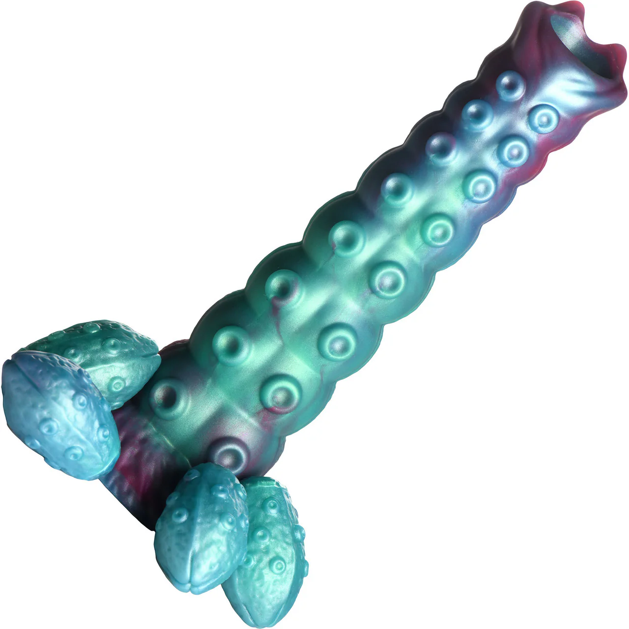 Galactic Breeder 8.75" Silicone Ovipositor Dildo With Eggs By Creature Cocks - Image 3