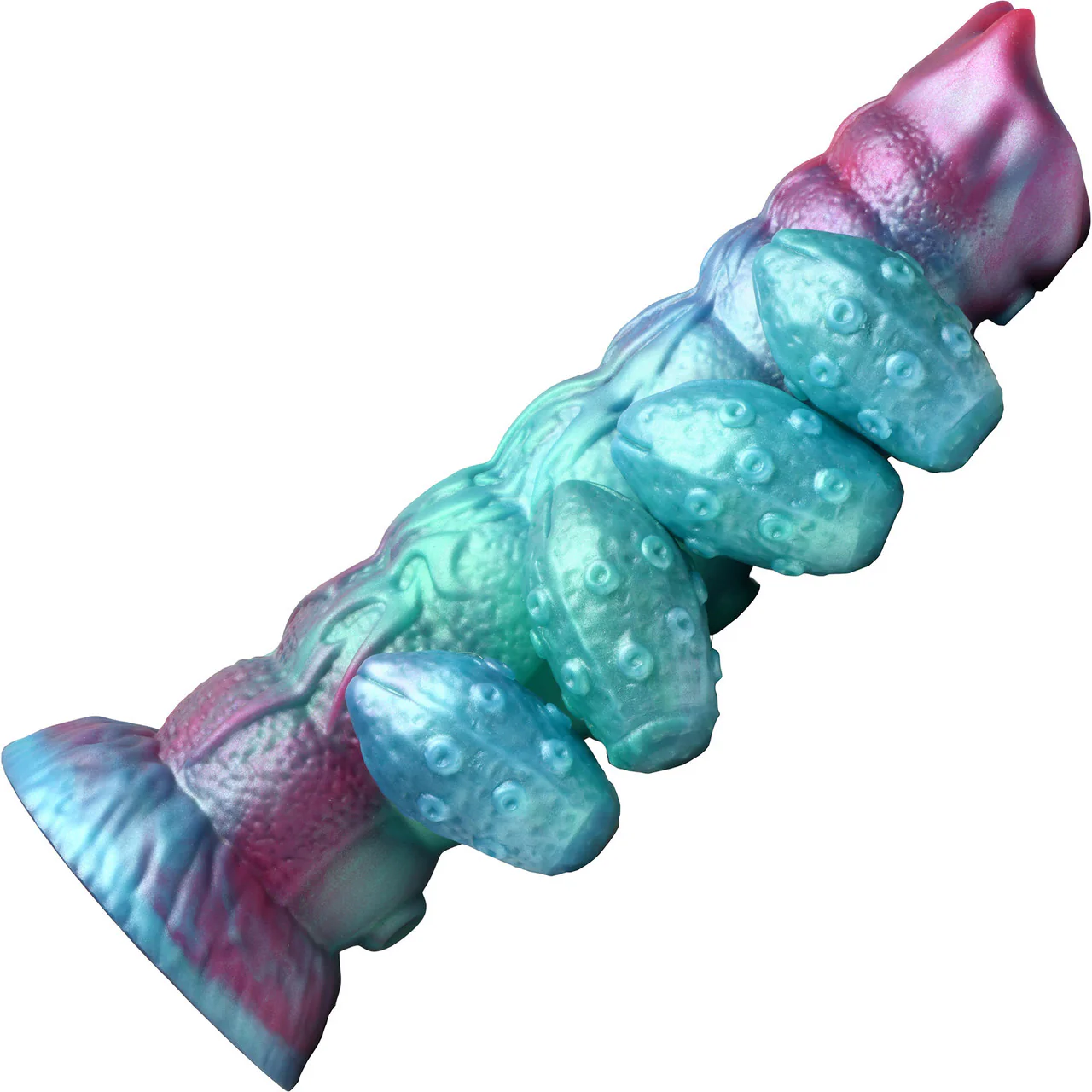 Galactic Breeder 8.75" Silicone Ovipositor Dildo With Eggs By Creature Cocks - Image 5