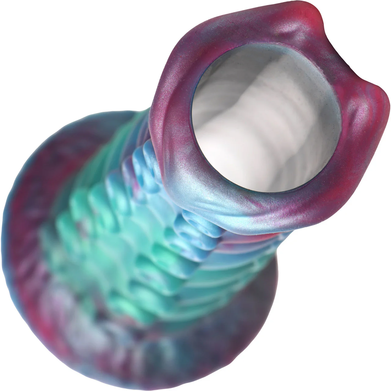 Galactic Breeder 8.75" Silicone Ovipositor Dildo With Eggs By Creature Cocks - Image 9