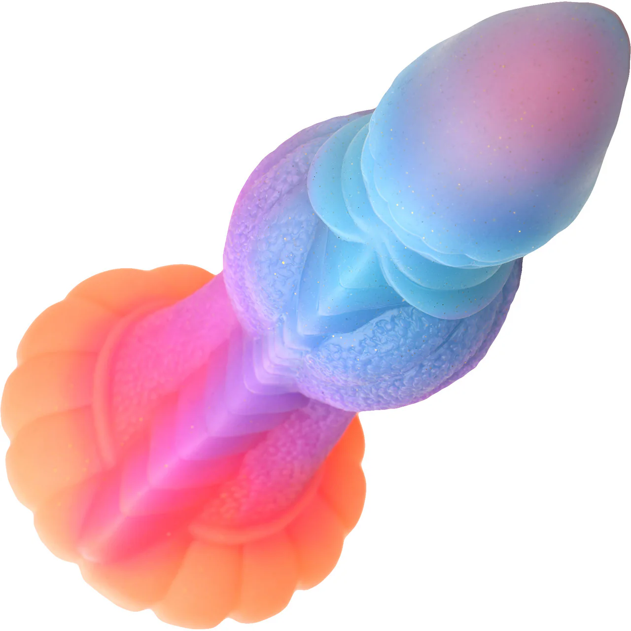 Galactic Cock Alien Creature 8.5" Silicone Glow In The Dark Suction Cup Dildo By Creature Cocks - Image 5