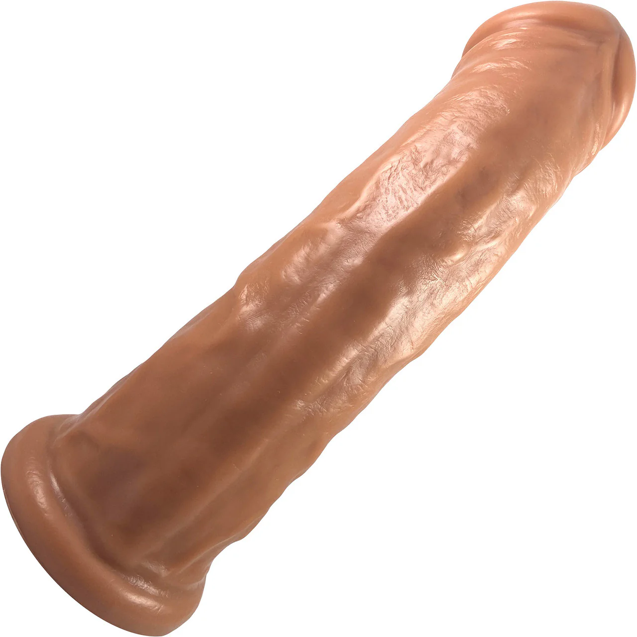 Gambler VixSkin Realistic Silicone Extra Large Dildo By Vixen - Caramel - Image 3